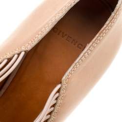 Givenchy Beige Leather Strappy Peep Toe Booties Size 40