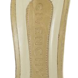 Givenchy Yellow Leather Pointed Toe Mules Size 38