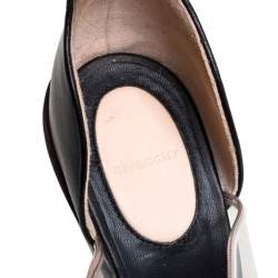 Givenchy Black Leather and PVC Albertina Sandals Size 40