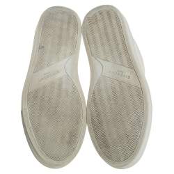 مملوكة مسبقًا Givenchy White Leather Urban Street Low Top Sneakers Size 38