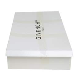 Pre Owned Givenchy Black Fabric And Rubber Storm Over The Knee Boots Size 37