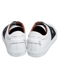 Pre Owned حذاء رياضي جيفنشي يوربان ستريت مزين شعار الماركة بنفسجي و أسود و أبيض مقاس أوروبي 36