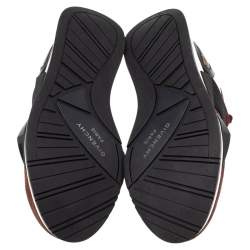 Givenchy Multicolor Suede And Fabric Elastic Strap Active Runner Low Top Sneakers Size 38.5