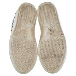 مملوكة مسبقًا Givenchy Multicolor Leather Reverse Logo Urban Street Sneakers Size 38