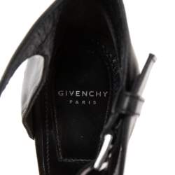 Givenchy Multicolor Leather Cone Heel Ankle Strap Sandals Size 38