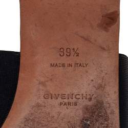 Givenchy Cream Leather Logo Mule Sandals Size 39.5