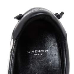Pre Owned Givenchy Black Leather Urban Street Low Top Sneakers Size 41