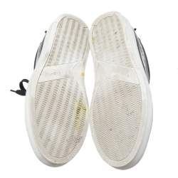 Pre Owned Givenchy Black Leather Urban Street Low Top Sneakers Size 41