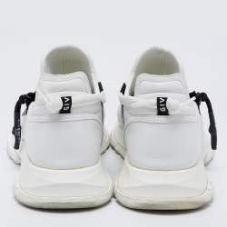 مملوكة مسبقًا Givenchy White Leather Lace Up Sneakers Size 40
