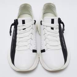 مملوكة مسبقًا Givenchy White Leather Lace Up Sneakers Size 40