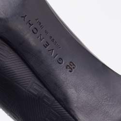 Pre Owned Givenchy Black Leather Mary Jane Pumps Size 39