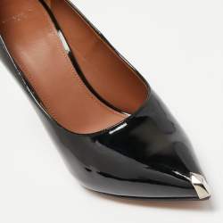 Pre Owned Givenchy Black Patent Leather Pointed Toe Pumps Size 41