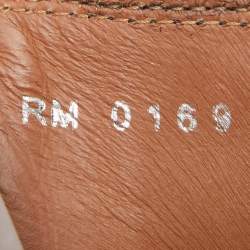 Pre Owned Givenchy Black Leather Chain Detail Chelsea Boots Size 38