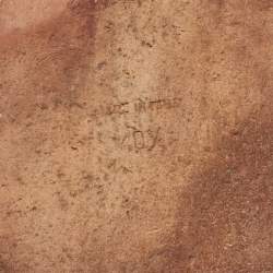 مملوكة مسبقًا Givenchy Pink Leather Chain Link Criss Cross Flat Slides Size 40.5