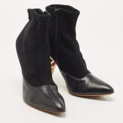 مملوكة مسبقًا Givenchy Black Suede Ankle Boots Size 40
