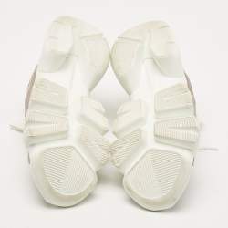 Pre Owned Givenchy Multicolor Polyurethane Jaw Low Top Sneakers Size 38