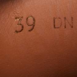 Pre Owned Givenchy White/Black Leather And Elastic Band Urban Street Slip On Sneakers Size 39