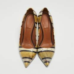 Givenchy Multicolor Python Pointed Toe Pumps Size 38
