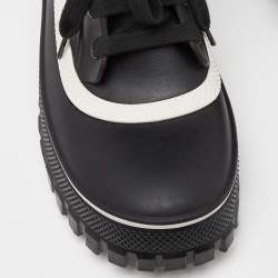 Givenchy Black Rubber Waterproof Rain Boots Size 40
