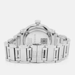 Givenchy White Stainless Steel Diamond GV.5202L Women's Wristwatch 36 mm
