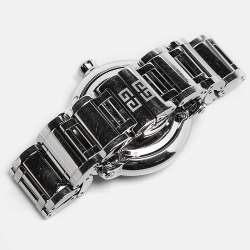 Givenchy White Stainless Steel Diamond GV.5202L Women's Wristwatch 36 mm