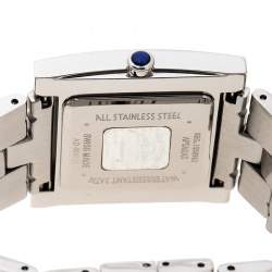 Givenchy Silver White Apsaras 1558962 Square Women's Wristwatch 31 mm