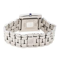 Givenchy Silver White Apsaras 1558962 Square Women's Wristwatch 31 mm