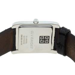  Givenchy Black Stainless Steel Patent Leather GV.5200L Women's Wristwatch 27 mm