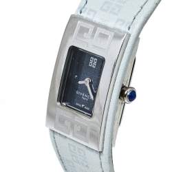 Pre Owned Givenchy Grey Stainless Steel Expression REG. 92438731 Women's Wristwatch 18 MM