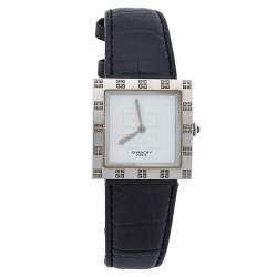 Pre Owned Givenchy White Stainless Steel Apsaras Women's Wristwatch 27MM