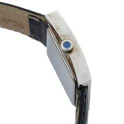 Pre Owned Givenchy White Stainless Steel Apsaras Women's Wristwatch 27MM
