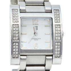 Givenchy Mother of Pearl Stainless Steel Koleos Women's Wristwatch 29mm