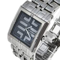 Givenchy Black PVD Coated Stainless Steel G.V. 5262L Women's Wristwatch 32 mm