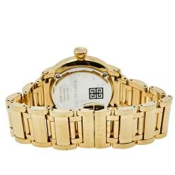 Givenchy Silver Yellow Gold Tone Stainless Steel GV.5202L Women's Wristwatch 36 mm