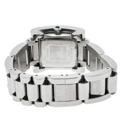 Pre Owned Givenchy White Stainless Steel Koleos 003013727 Women's Wristwatch 29 mm