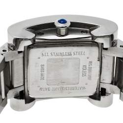 Pre Owned Givenchy White Stainless Steel Koleos 003013727 Women's Wristwatch 29 mm