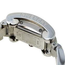 Pre Owned Givenchy White Stainless Steel Koleos 003013727 Women's Wristwatch 29 mm