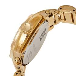 Givenchy Yellow Gold Plated Stainless Steel Diamond GV.5202L Women's Wristwatch 36 mm
