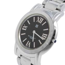 Pre Owned ساعة يد للجنسين جيفنشي كوركوفادو REG.99773195 ستانلس ستيل سوداء 40 مم 