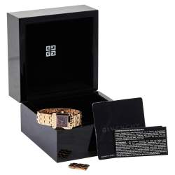 Givenchy Rose Gold Plated Steel GV.5200S Women's Wristwatch 22 mm