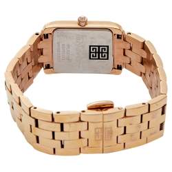 Givenchy Rose Gold Plated Steel GV.5200S Women's Wristwatch 22 mm