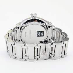Givenchy Silver Stainless Steel Diamonds GV.5202LD Women's Wristwatch 36 mm