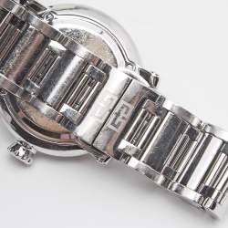 Givenchy Silver Stainless Steel Diamonds GV.5202LD Women's Wristwatch 36 mm