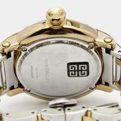 Pre Owned ساعة يد نسائية جيفنشي GV.5202L ستانلس ستيل لونين بيضاء 36 مم