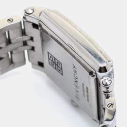 مملوكة مسبقًا ساعة يد نسائية جيفنشي GV5262L ستانلس ستيل فضية 32 مم