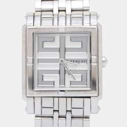 مملوكة مسبقًا ساعة يد نسائية جيفنشي GV5262L ستانلس ستيل فضية 32 مم