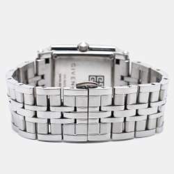 مملوكة مسبقًا ساعة يد نسائية جيفنشي GV5262L ستانلس ستيل فضية 32 مم