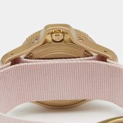 Pre Owned ساعة يد نسائية جيفنشي سيف نتين 100181 ستانلس ستيل مطلي ذهب فضية 41 مم