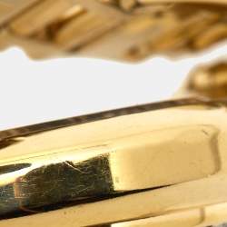 Pre Owned Givenchy Champagne Gold Plated Stainless GV.5202L Women's Wristwatch 36 mm 