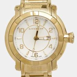 Givenchy Cream Gold Plated Stainless GV.5202L Women's Wristwatch 36 mm 